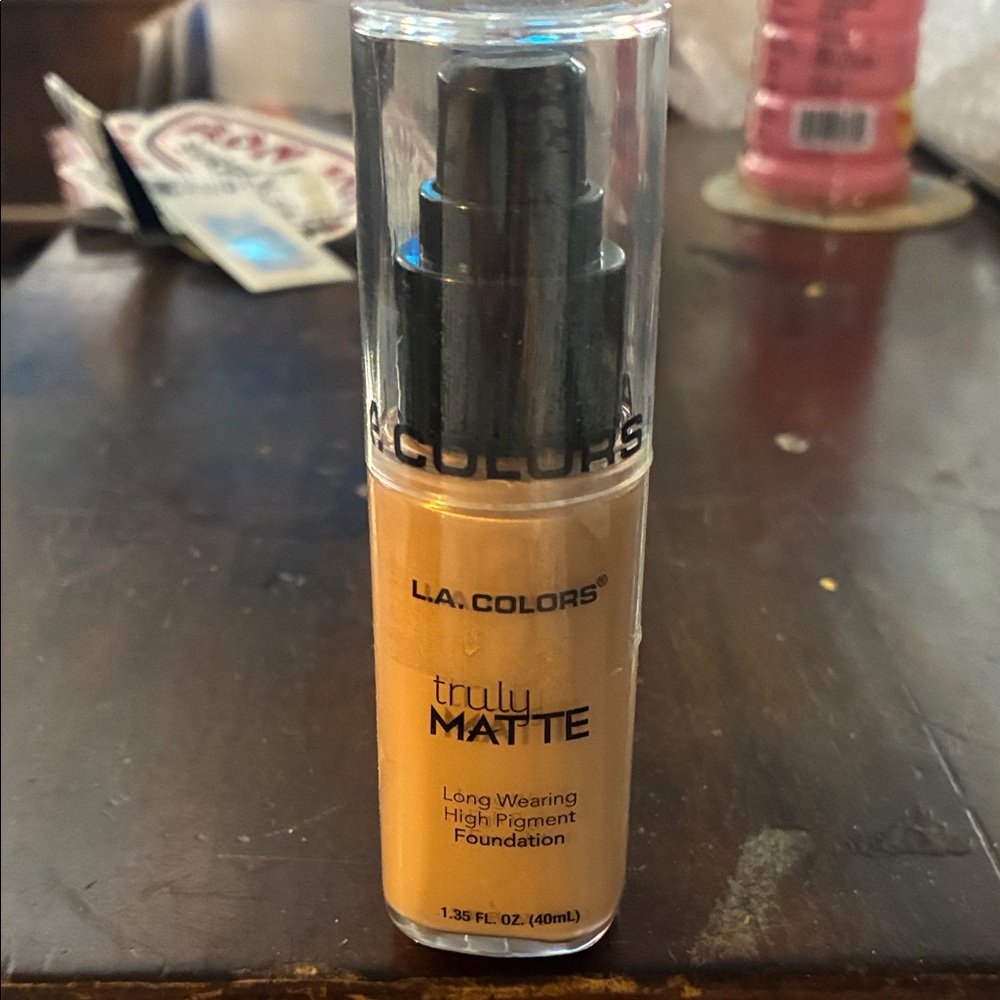 Sealed/NWT L.A. Colors Truly Matte Foundation - Warm Beige